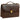 Briefcase with leather shoulder strap - Dark Brown-0