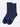 airgarb cotton comfort crew premium socks navy blue flat side view men women