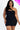 Plus Size Ribbed One Shoulder Cutout Front Casual Mini Bodycon Dress (CAPELLA)-10