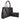 The Signature 17" Leather Bag, Black-3