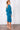 Teal Plunging Front Midi Dress-0