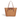 Maple Brown Vegan Non Leather Tote Bag-0