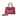 RB1016X | Women's handbag in genuine leather Made in Italy with removable shoulder strap. Attachments with shiny gold metal snap hooks. Bordeaux colour. Dimensions: 28 x 20 x 14 + 12.5 cm-0