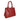 The Signature 17" Leather Bag, Red-0