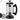 French Press  1000ml With Filter Double Wall Insulation Stainless Steel-6