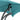 Teal Single Person Sturdy Modern Chaise Lounger Hammock Chair Porch Swing-3