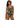 Star Leaf Print One-Piece Swimsuit-3