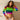 Multi Colored Rainbow Women's Long Sleeve Crop Top-0