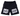 Mens HG Stay Solid Shorts - Black/White-0