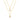 Enigma Gold plated sterling silver Necklace-1