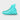 RETIRED COLLECTIBLE YOUTH LUXE CUSHIONED HIGH TOPS AQUA by TRONUS FOOTWEAR