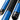 Viper Sure Grip Pro Blue Billiard/Pool Cue Stick-0